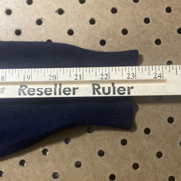 VTG Brioni Roma Sweater Mens Medium Navy Blue Pure Cashmere Mock Neck Italy Made - Picture 9 of 9